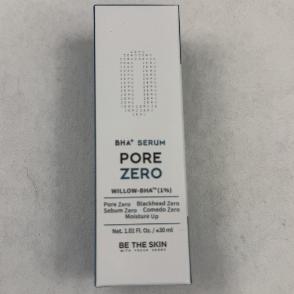 Be The Skin BHA+ Pore Zero Serum With Willow-BHA - 30ml Daily Calm Balance NEW